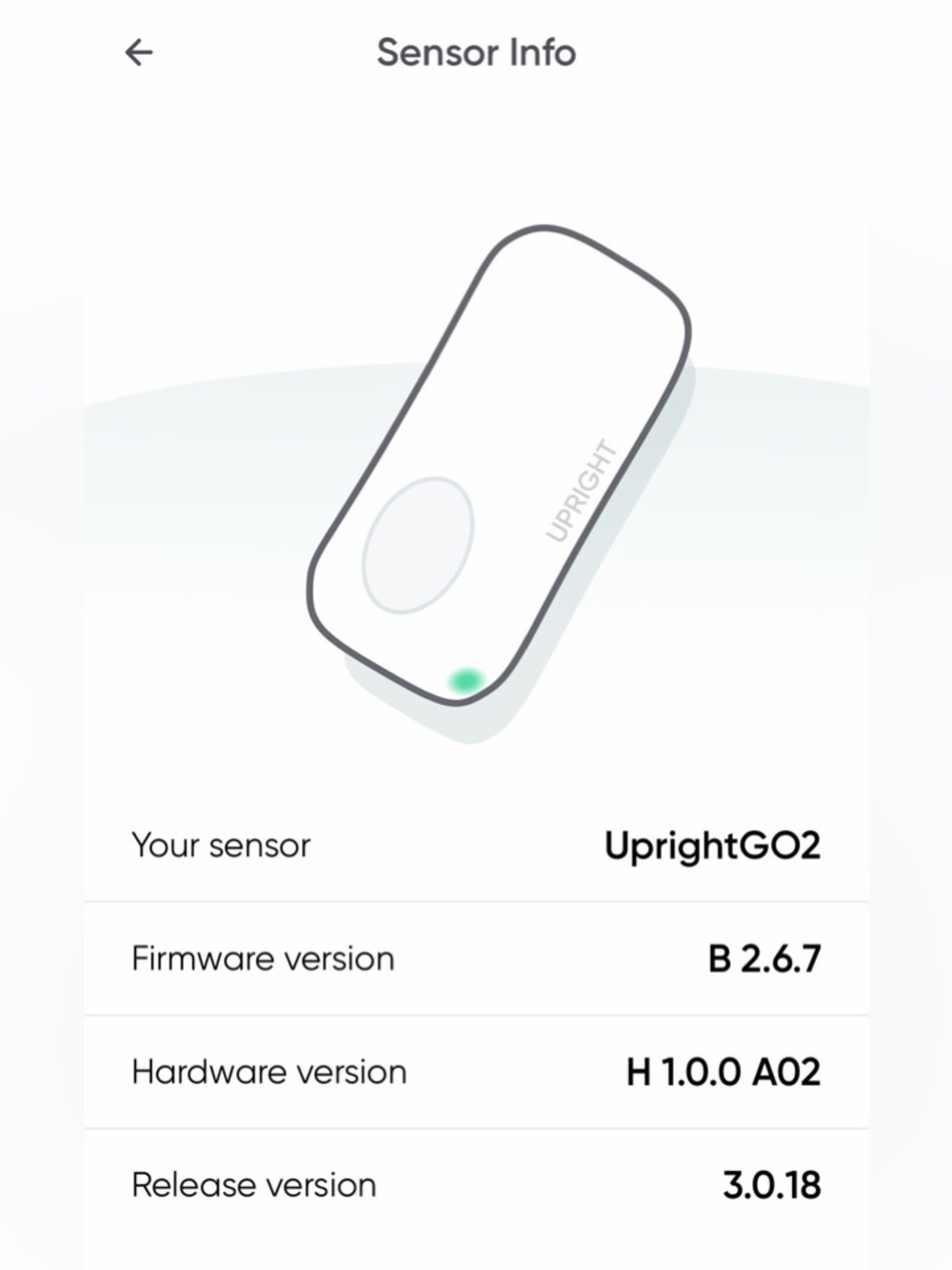 Upright GO 2 with Pink Necklace Posture Device - Picture 6 of 10